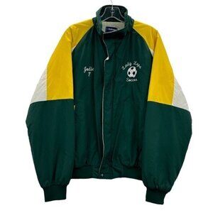 Holloway Womens L Vintage High School Soccer Jacket Warm Up Windbreaker 1995 90s
